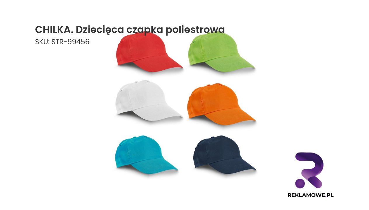 CHILKA. Dziecięca czapka poliestrowa CHILKA dziecięca czapka poliestrowa