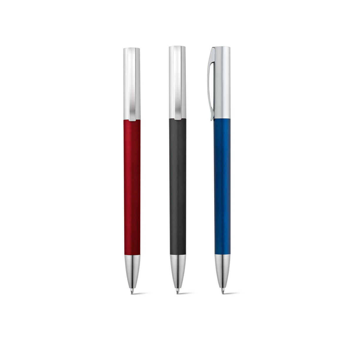 ELBE. Długopis z mechanizmem obrotowym, metalowy klips 91671_set