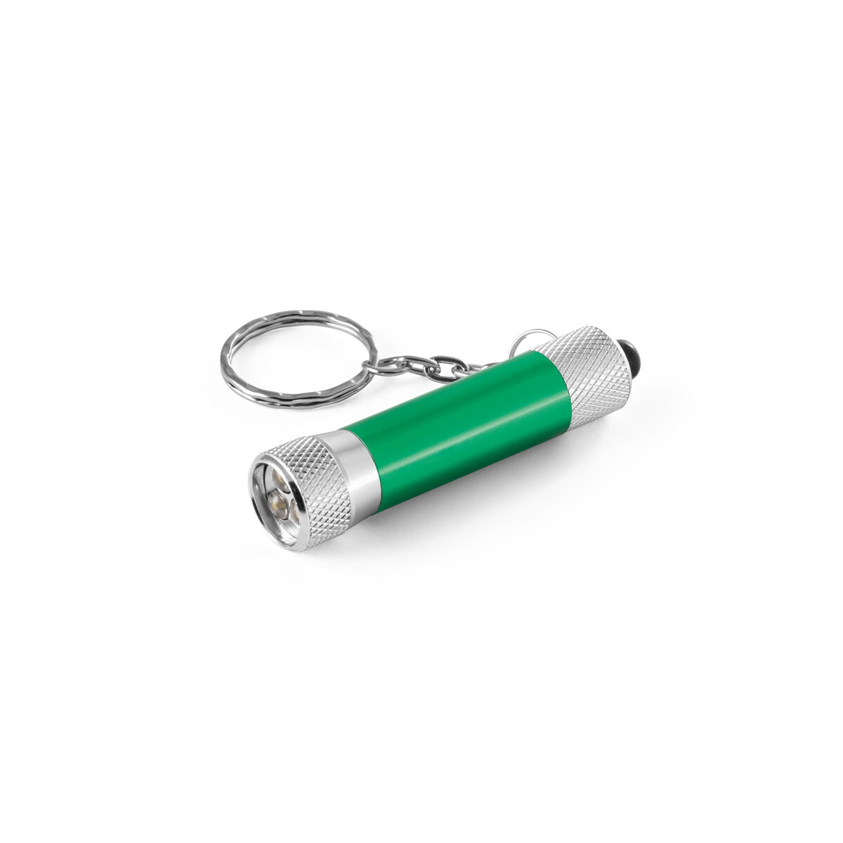 LERGAN. Aluminiowy brelok z latarką 3 LED 93141_set