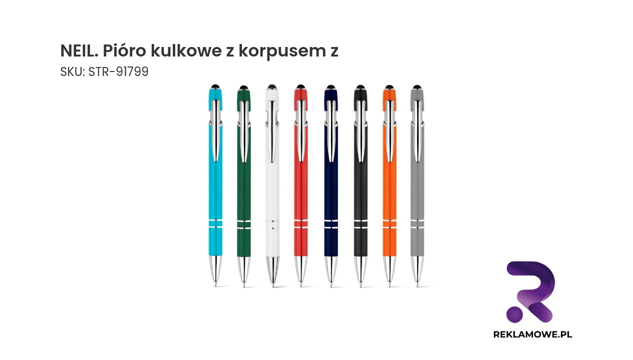 NEIL pióro kulkowe z korpusem z – elegancki długopis do codziennego użytku