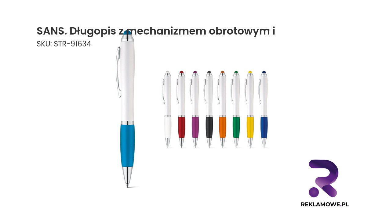 SANS. Długopis z mechanizmem obrotowym